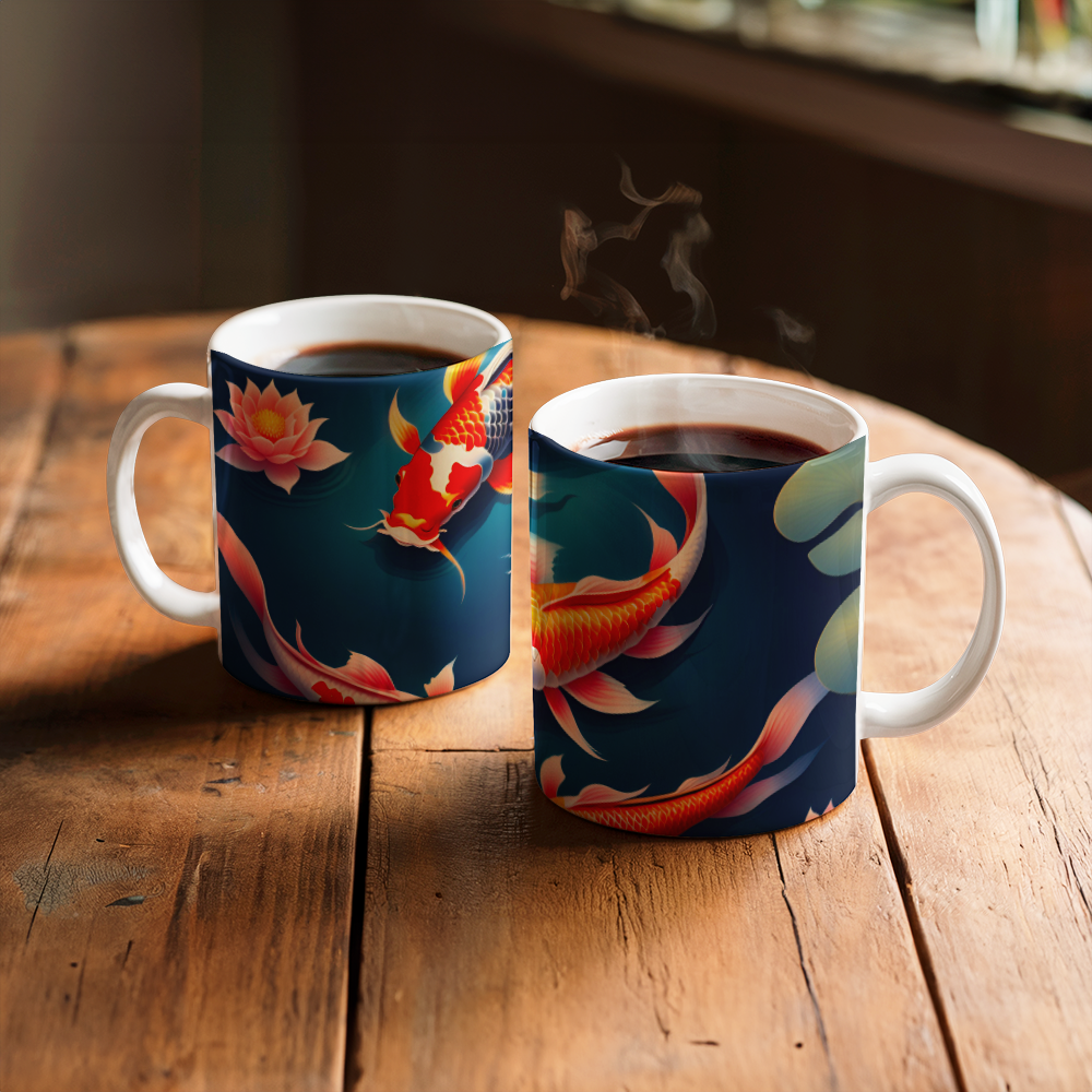 11oz Koi Fish Mug