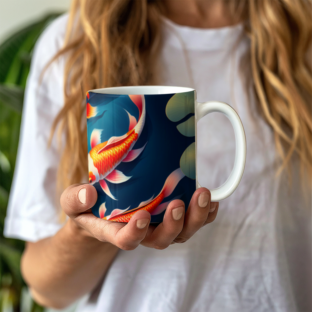 11oz Koi Fish Mug