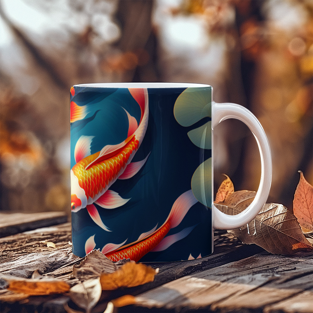 11oz Koi Fish Mug