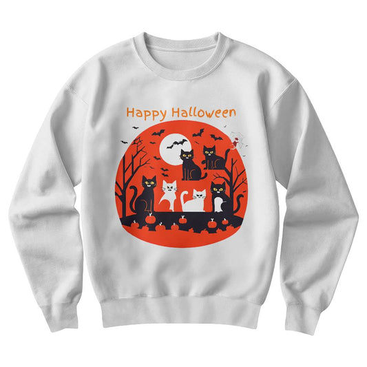 Halloween Cat Sweatshirt